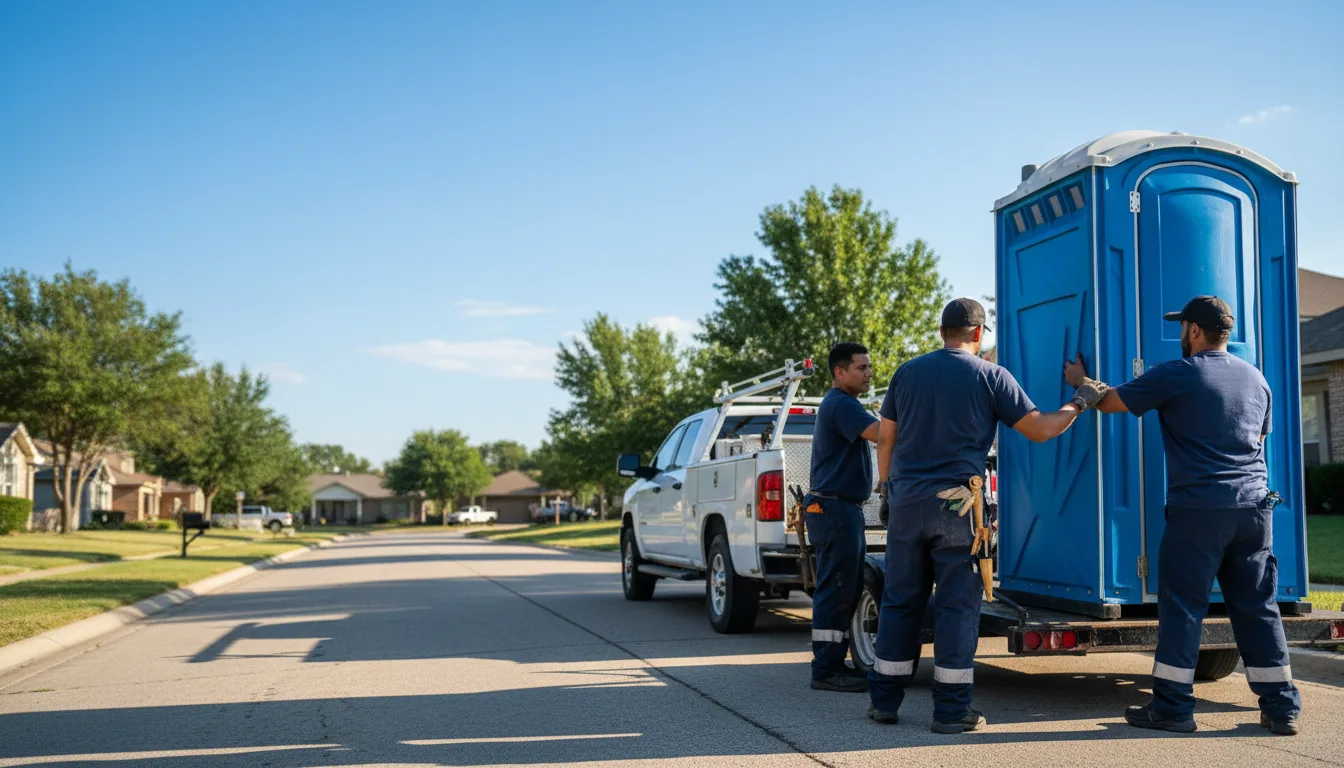 Portable Toilet Rental in Bush, LA near me